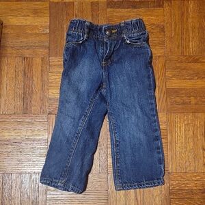 Old Navy Blue Jeans 100% Cotton Denim Bottoms SIZE 18-24 MONTHS